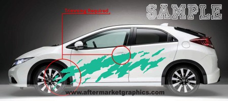 Abstract Body Graphics Design 04